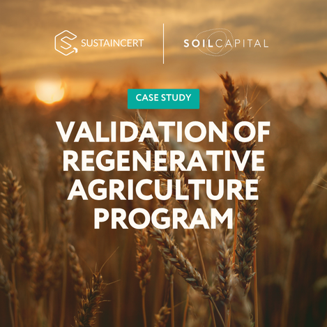 Validation of regenerative agriculture practices